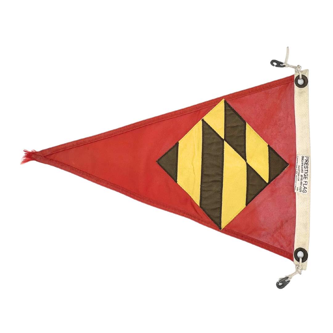 vintage Annapolis yacht club burgee
