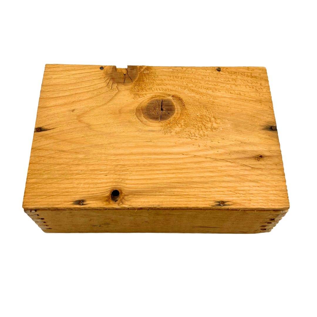 vintage Mother Ann codfish box
