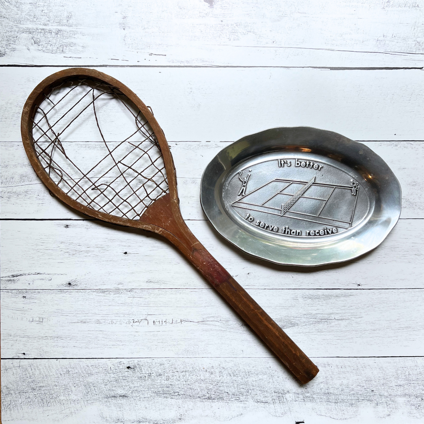antique racquet