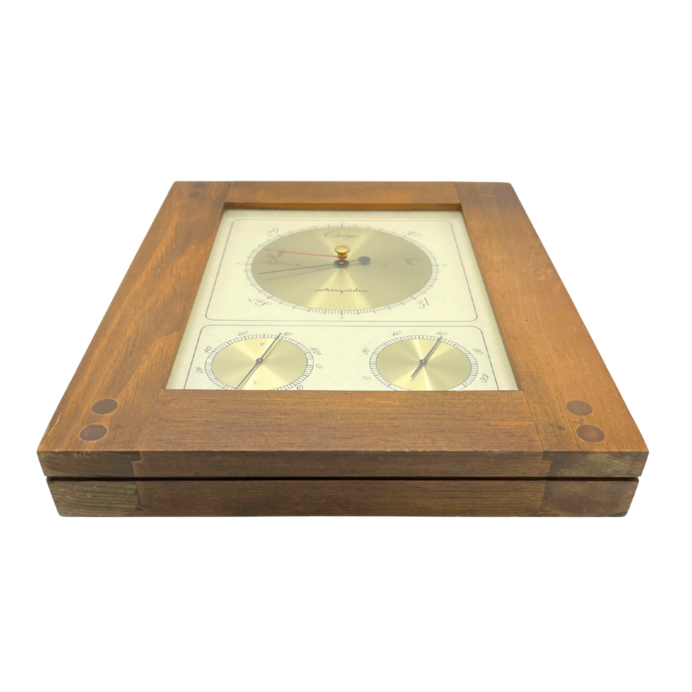 mid-century Airguide barometer