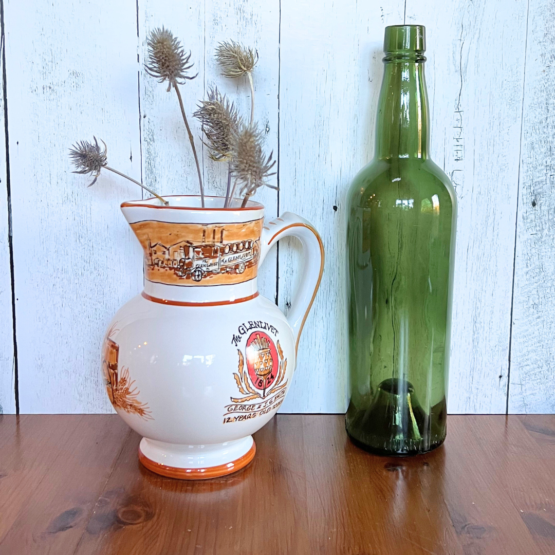 vintage Glenlivet pitcher