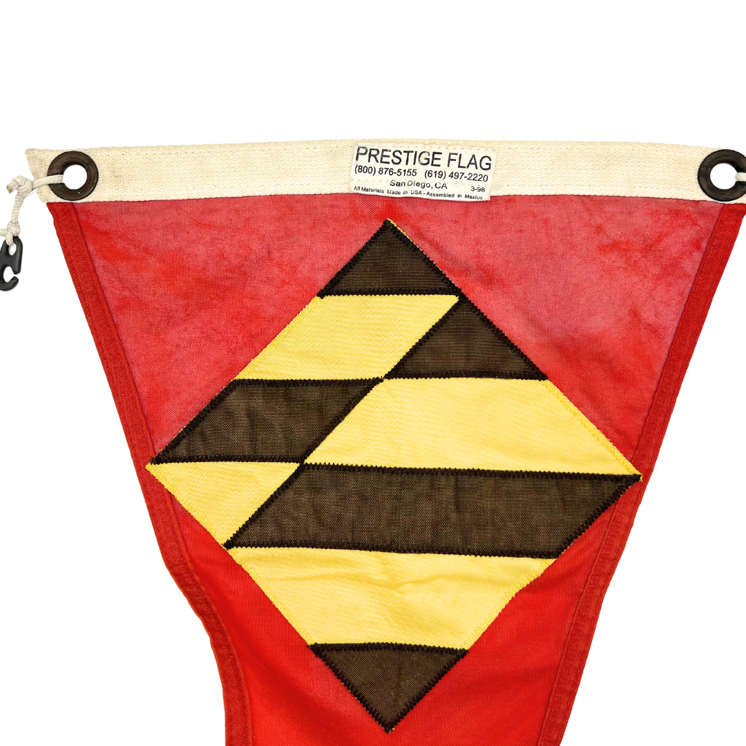 vintage Annapolis yacht club burgee