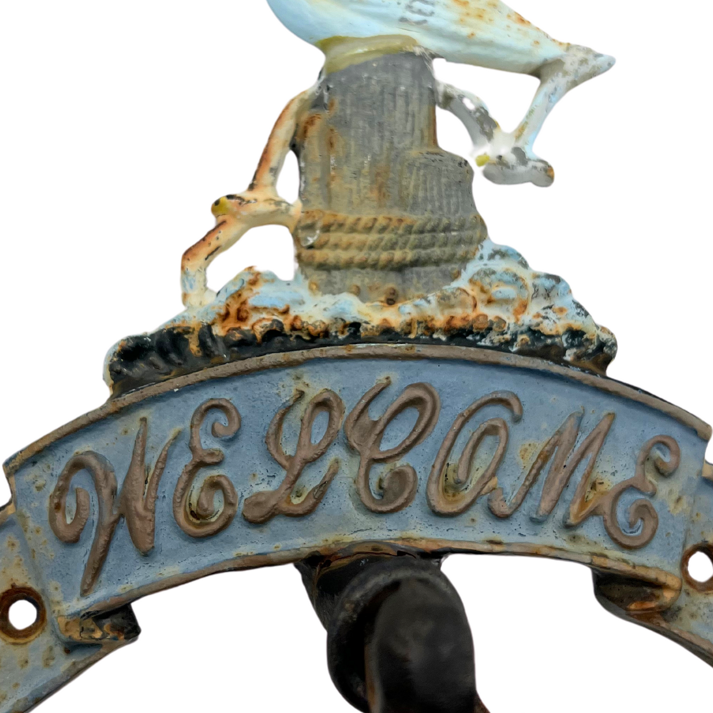 vintage cast iron seagull bell