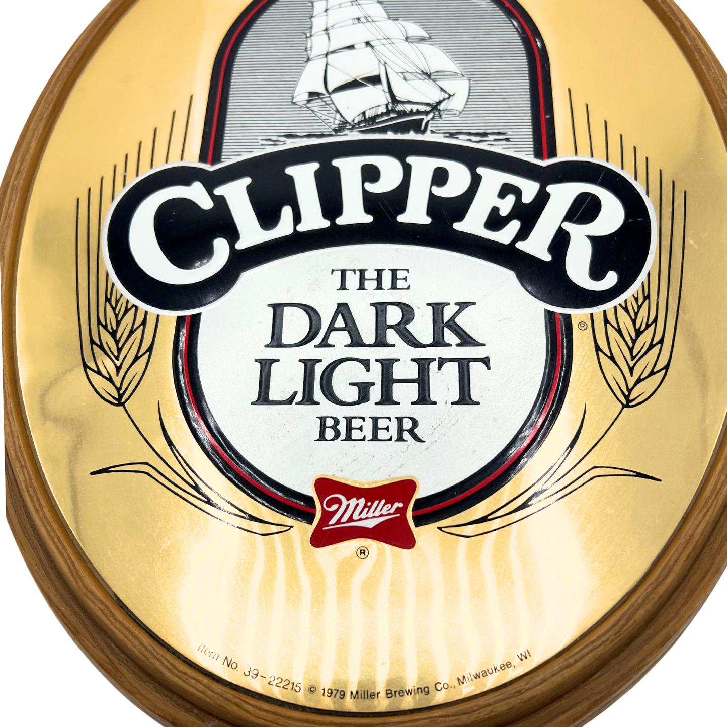 1979 Miller Clipper beer plaque