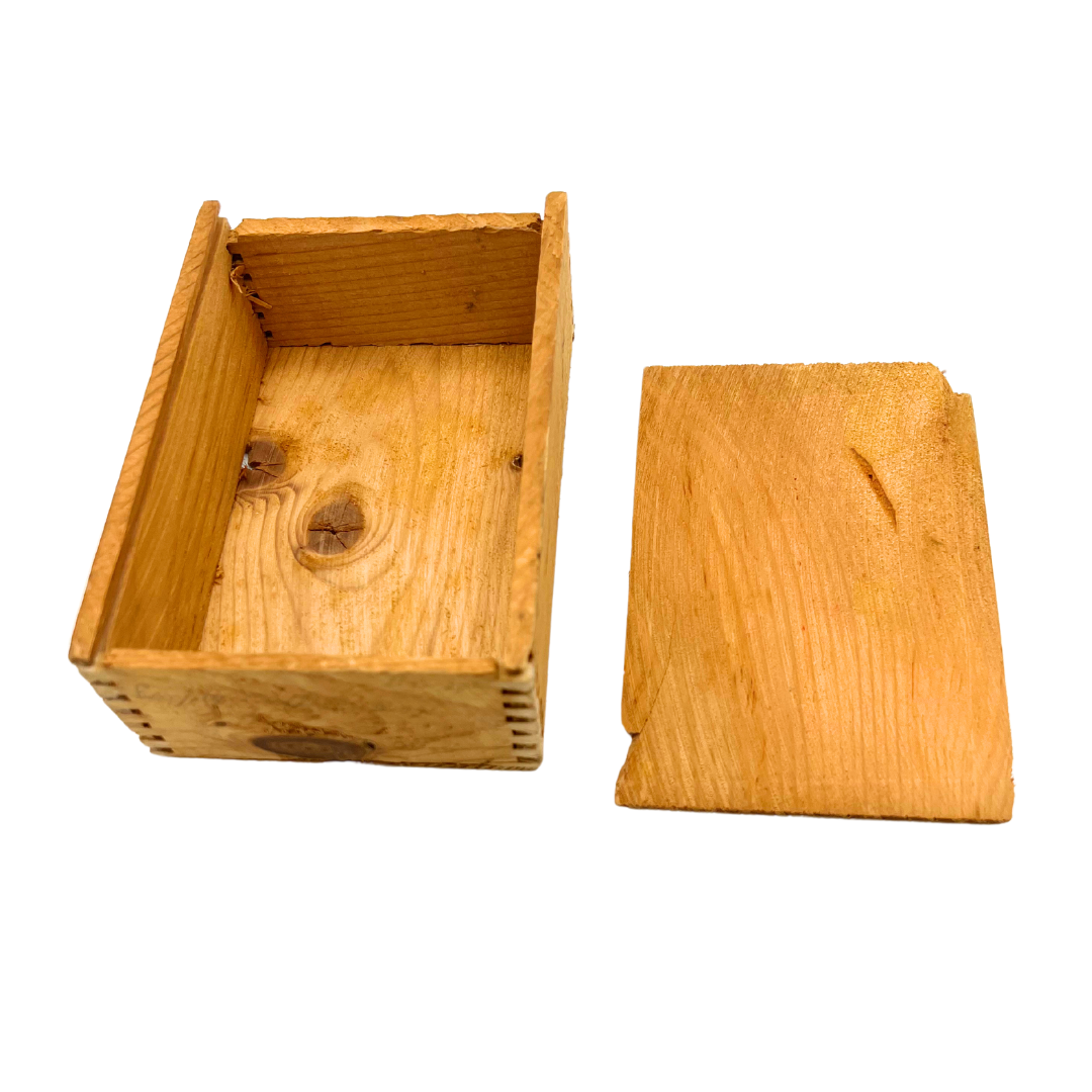 vintage Mother Ann codfish box