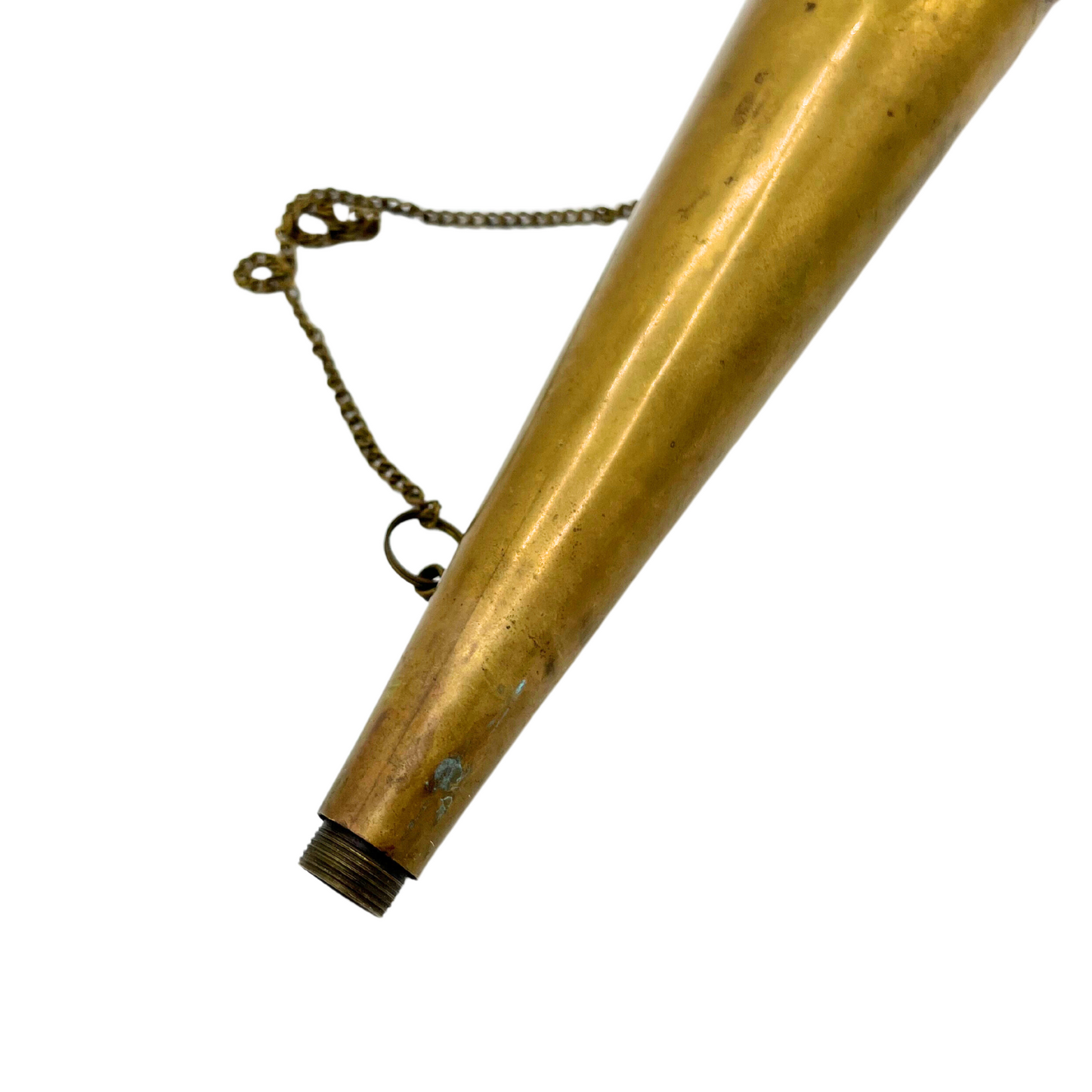 salvaged brass ship horn