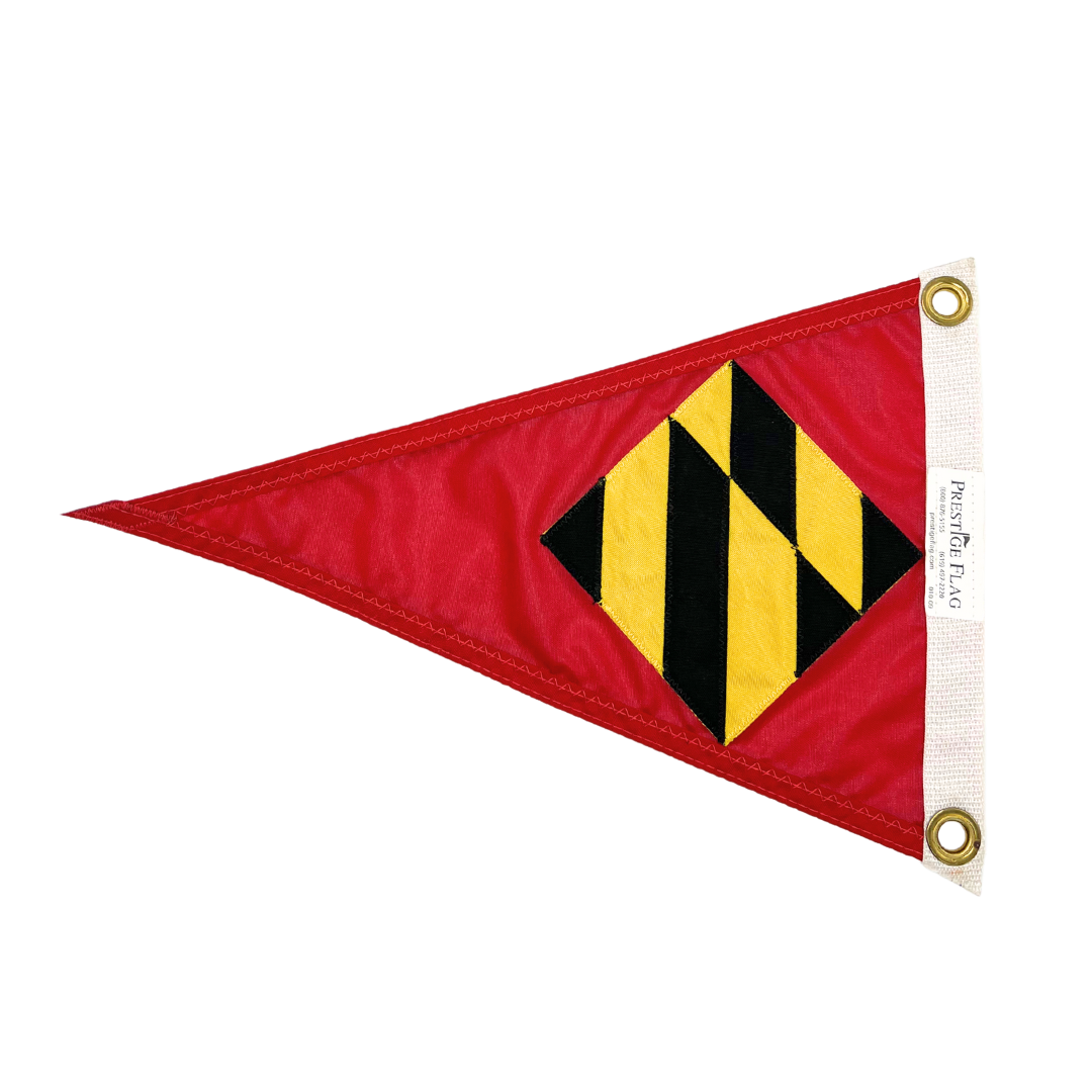 vintage Annapolis yacht club flag