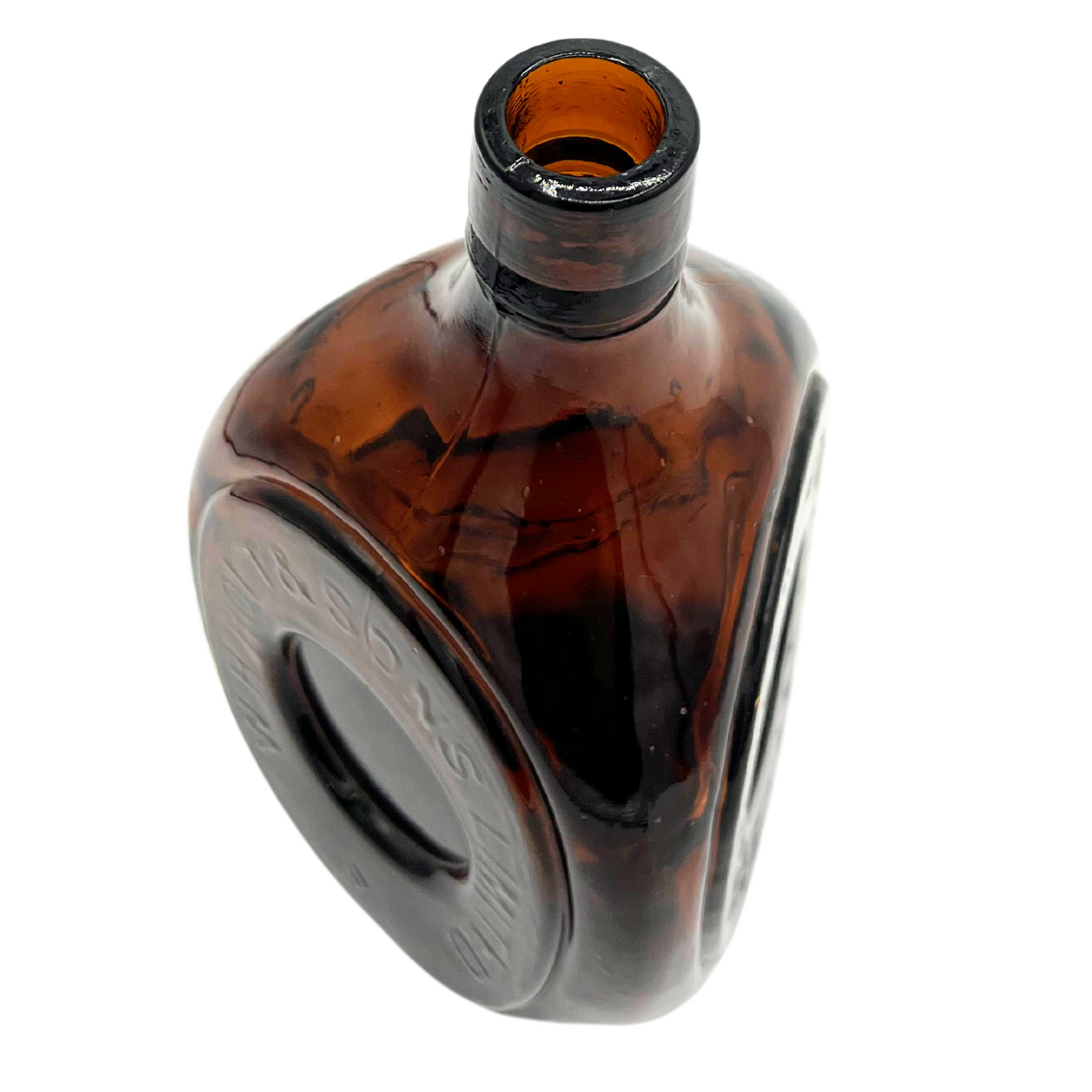 antique amber Aberlour Glenlivet bottle