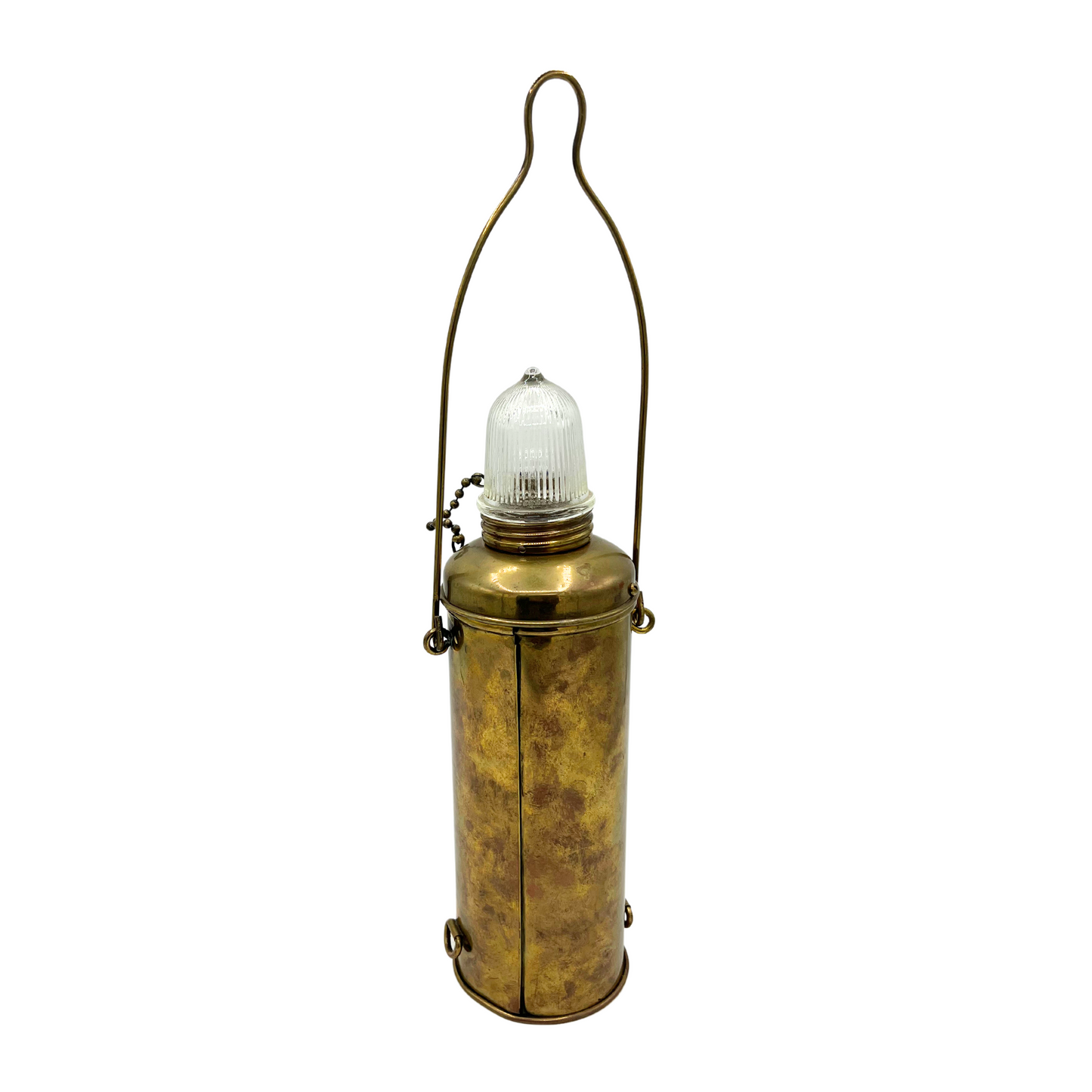 vintage brass anchor light