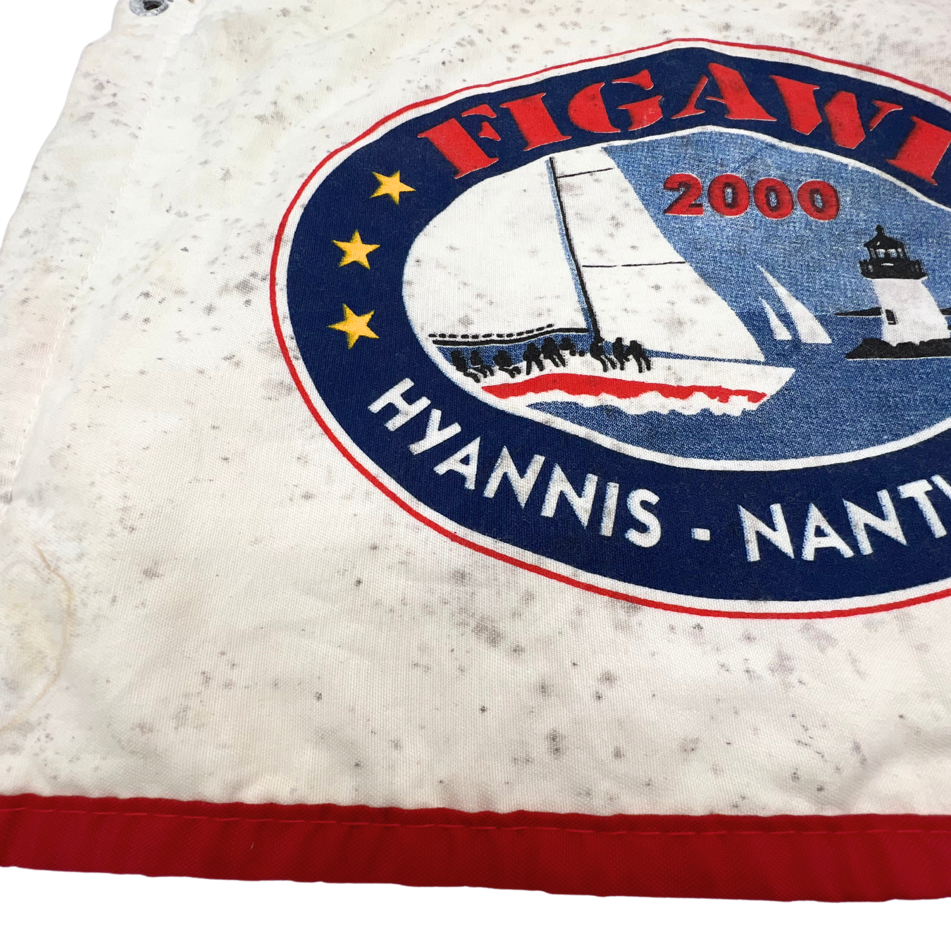 weathered 2000 cotton Figawi burgee