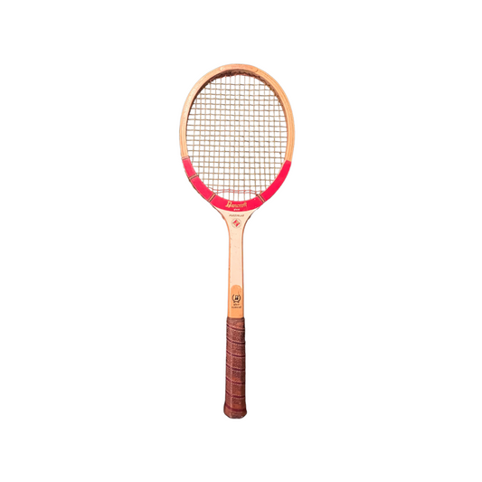 vintage Bancroft wooden tennis racquet