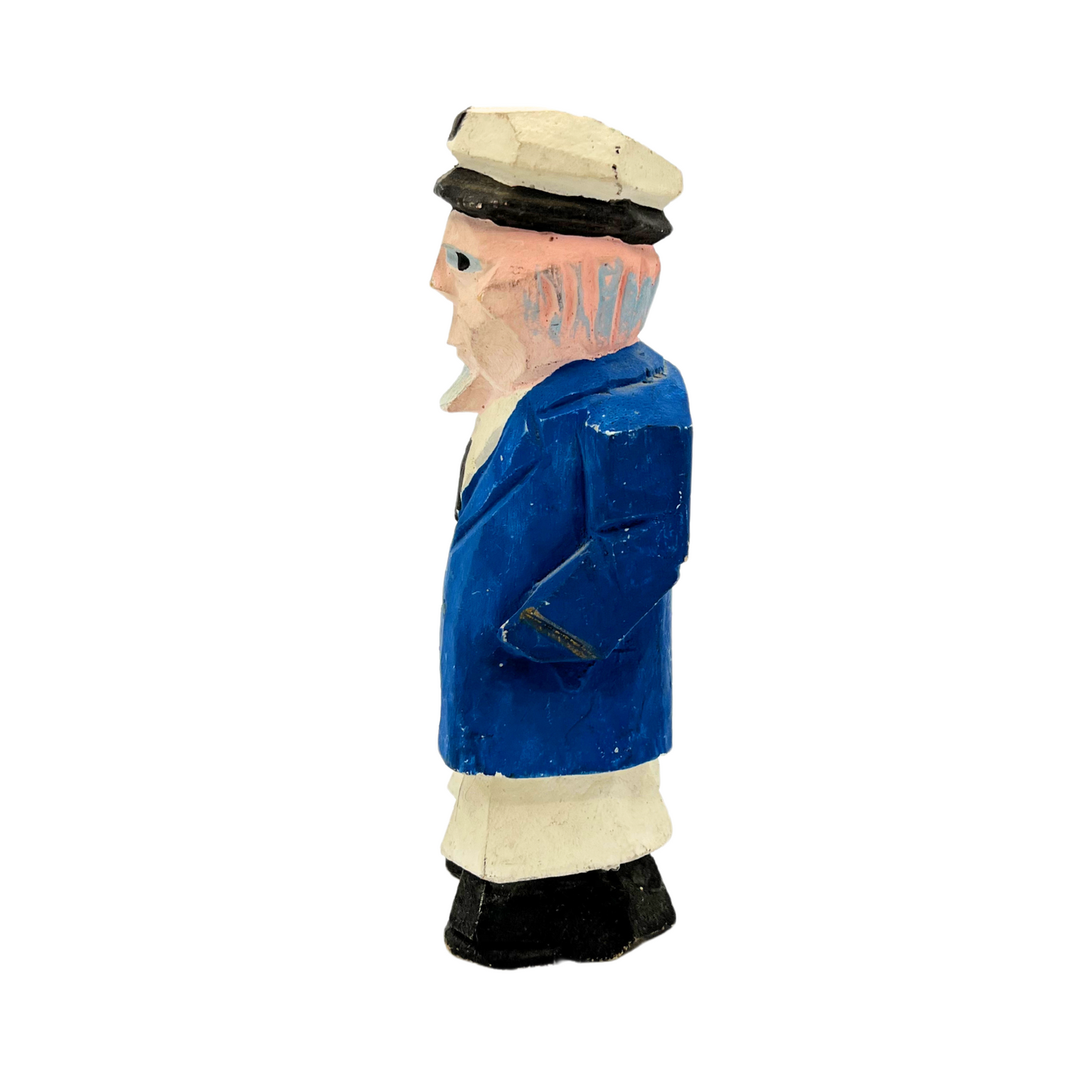 vintage wooden sea captain