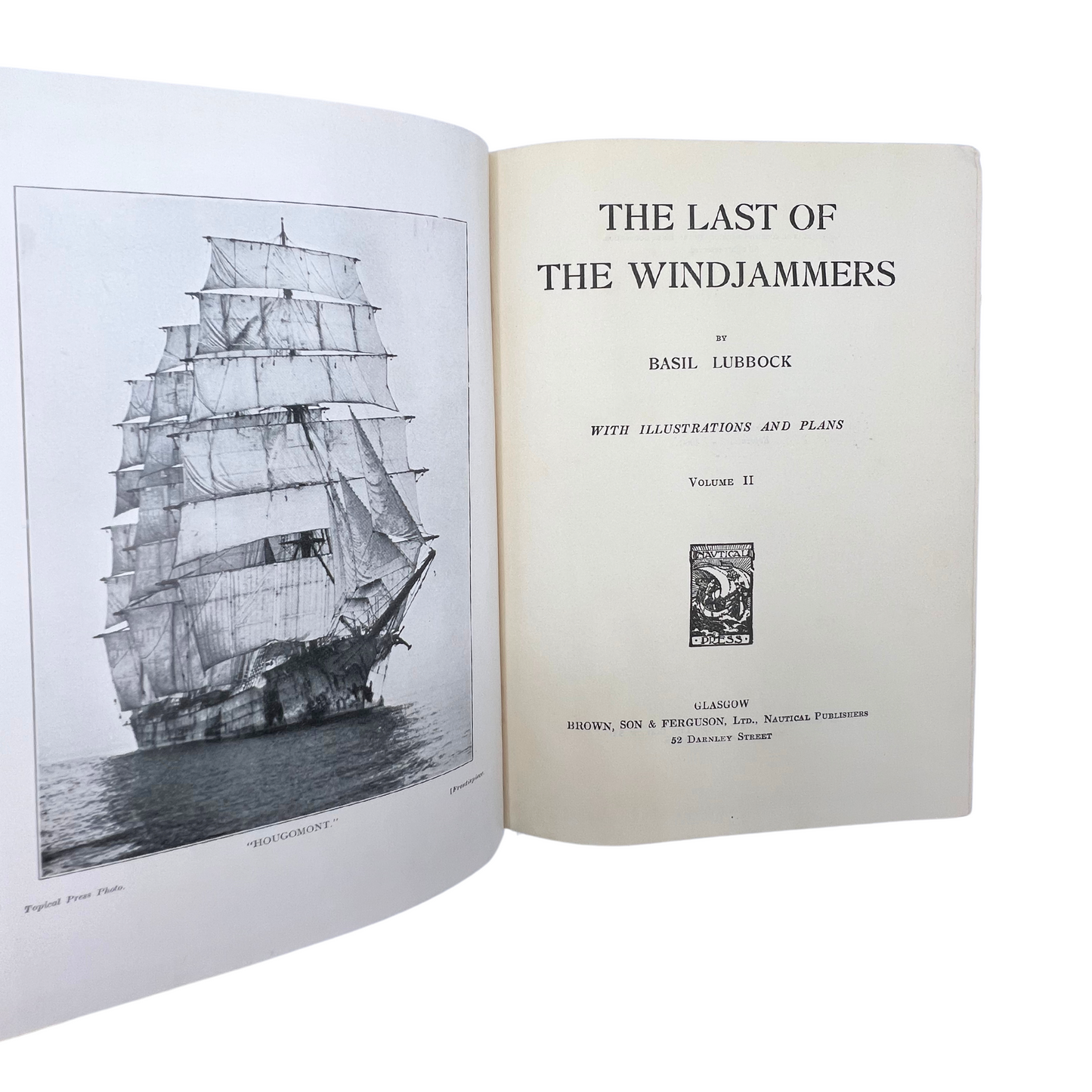 1960 book: The Last of the Windjammers vol II