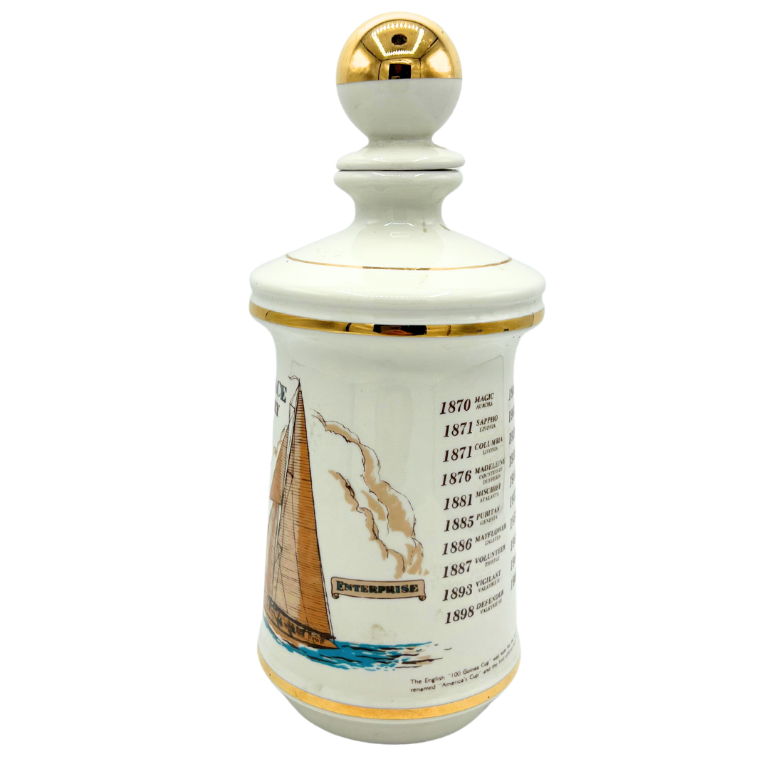 vintage America's Cup decanter