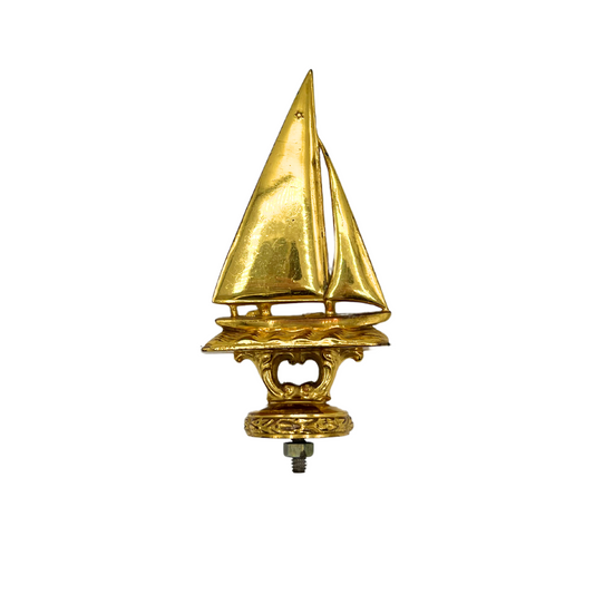brass sailboat topper