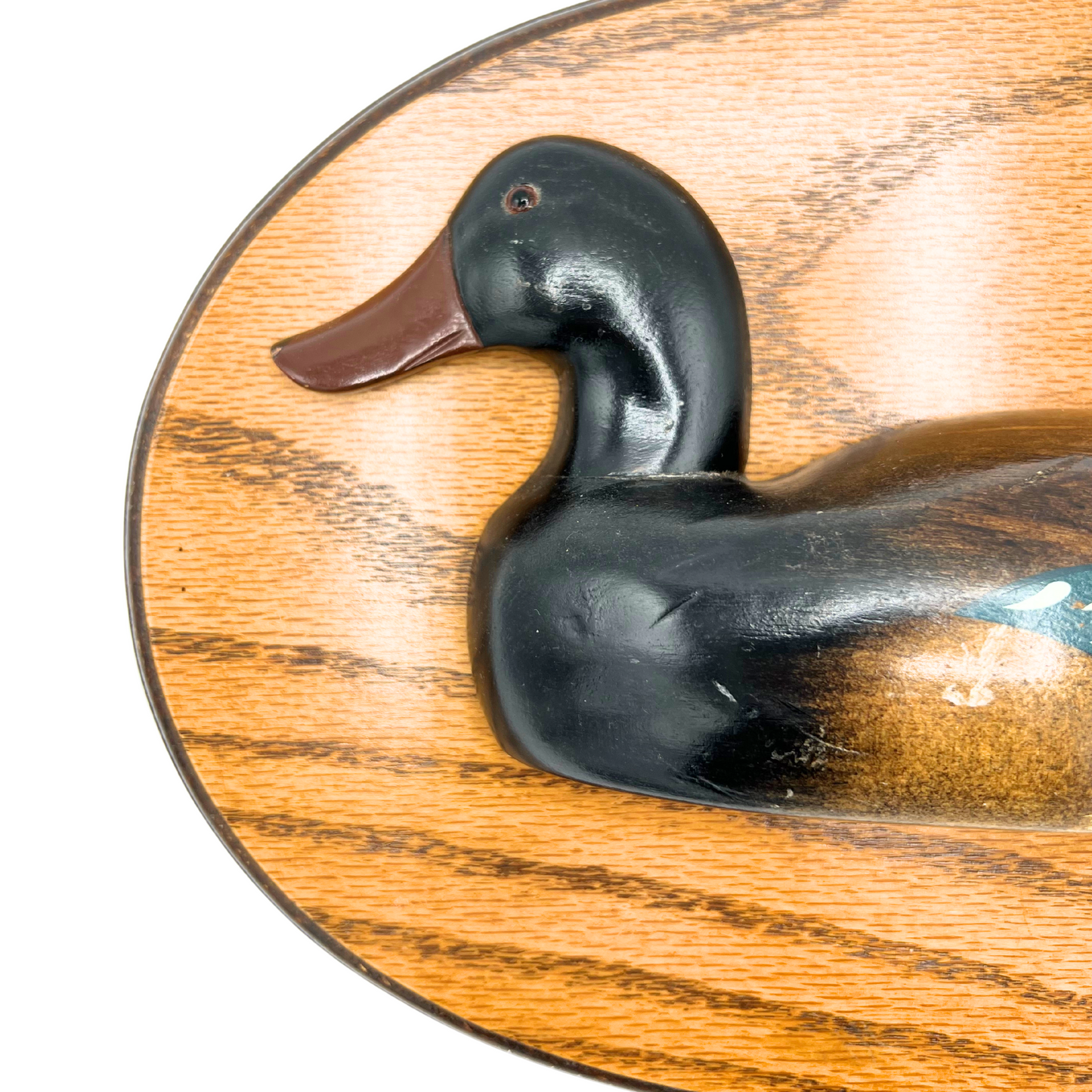 vintage wall mounted duck decoy