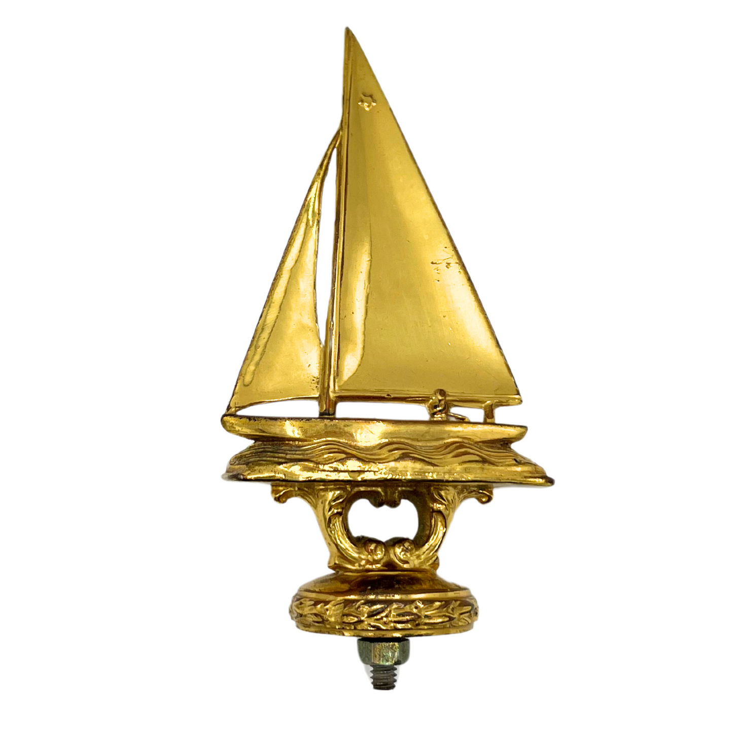 brass sailboat topper