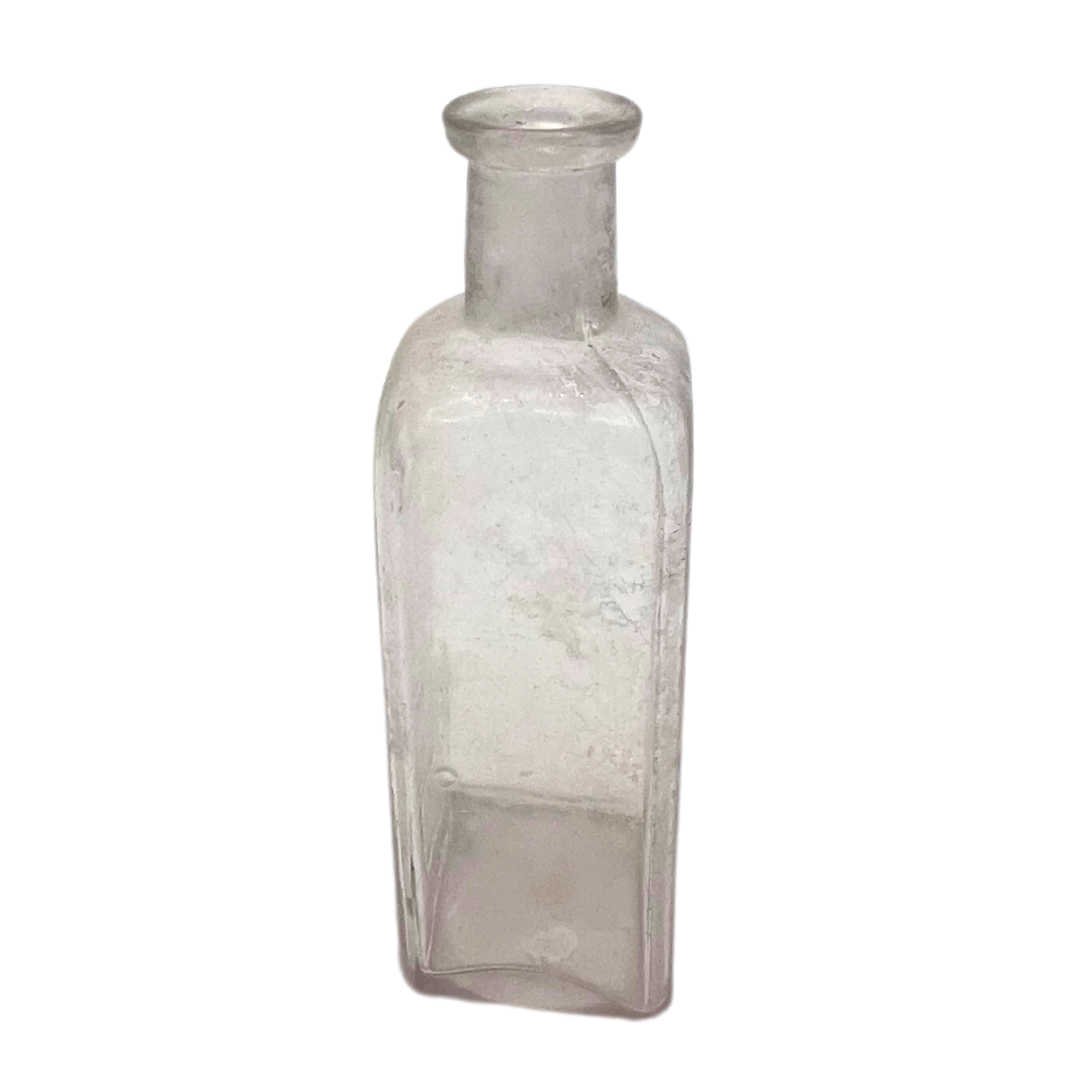 antique triple D medicine bottle