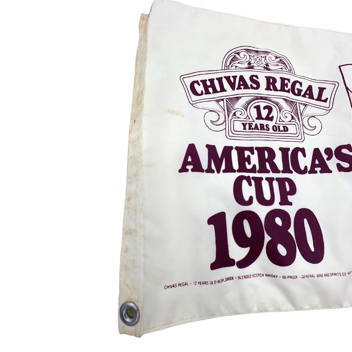 1980 Chivas Regal America's Cup burgee