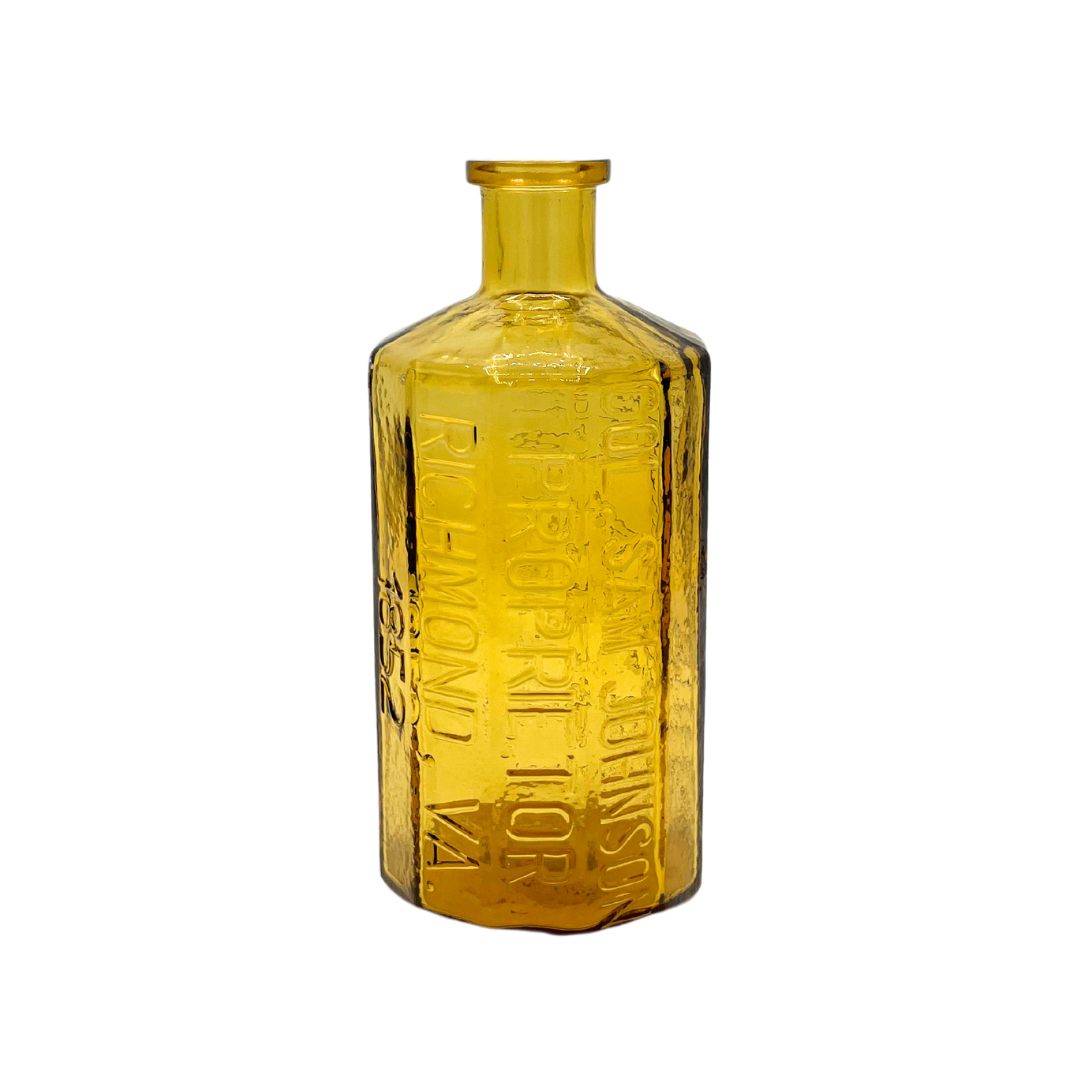 antique Indian vegetable jaundice bitters bottle