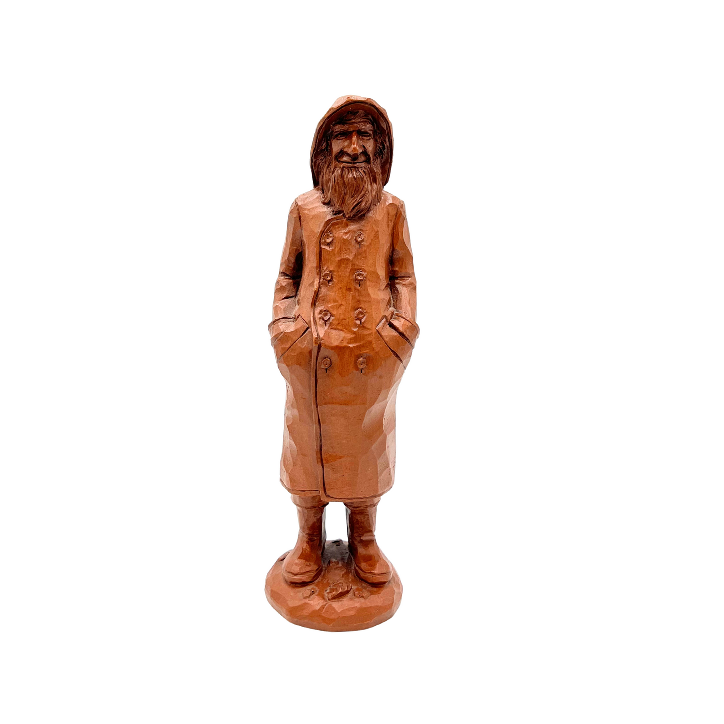 vintage fisherman figurine