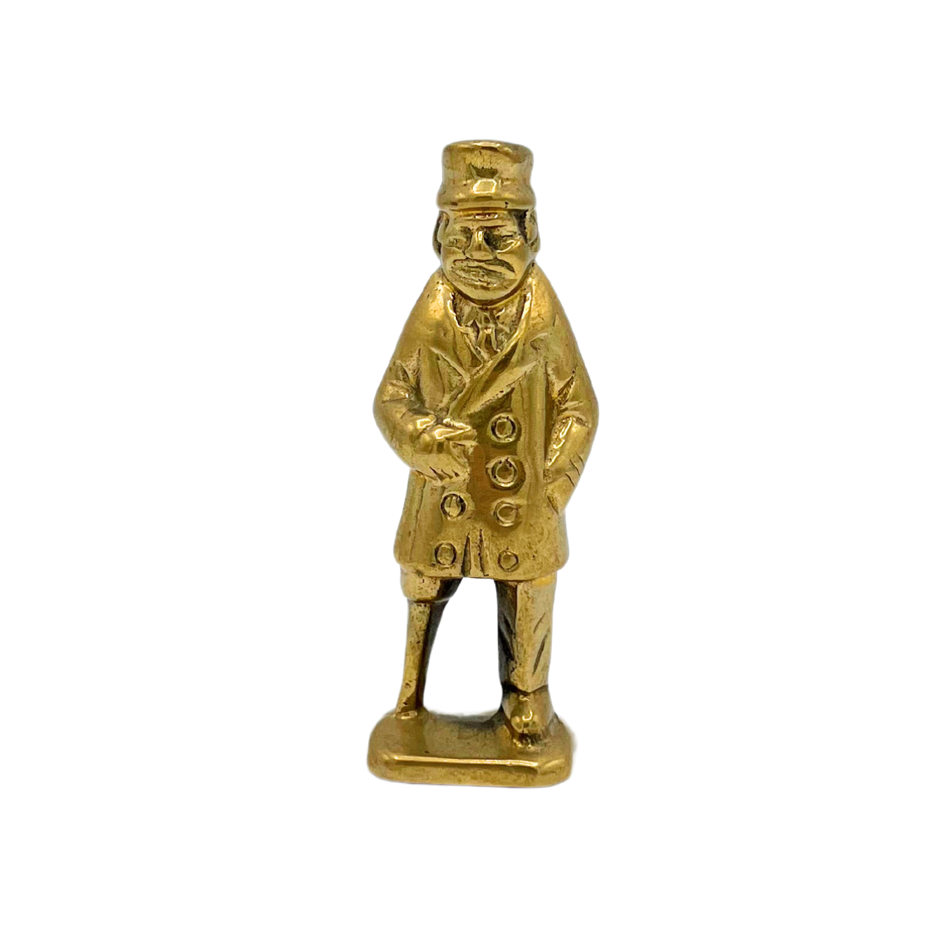 vintage brass sea captain