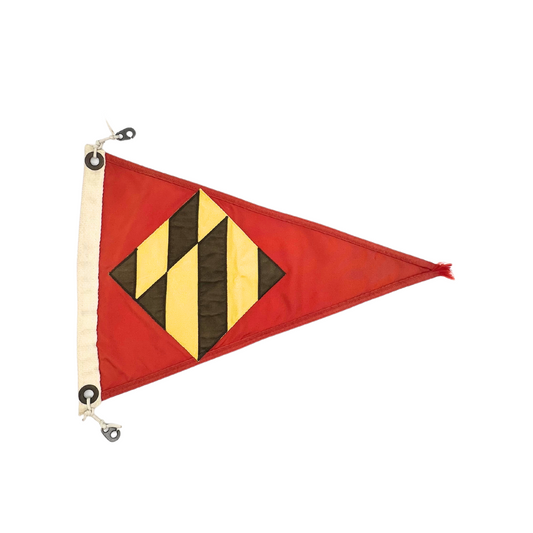 vintage Annapolis yacht club burgee