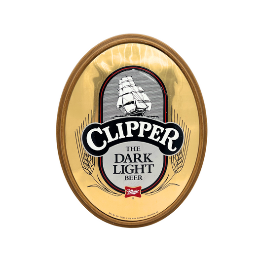 1979 Miller Clipper beer plaque