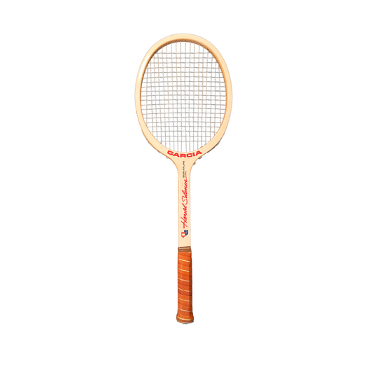 vintage Garcia "Harold Solomon" wooden tennis racquet