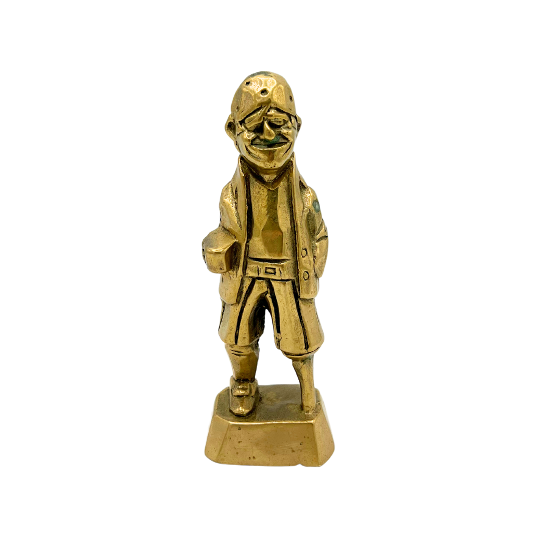 vintage brass pirate