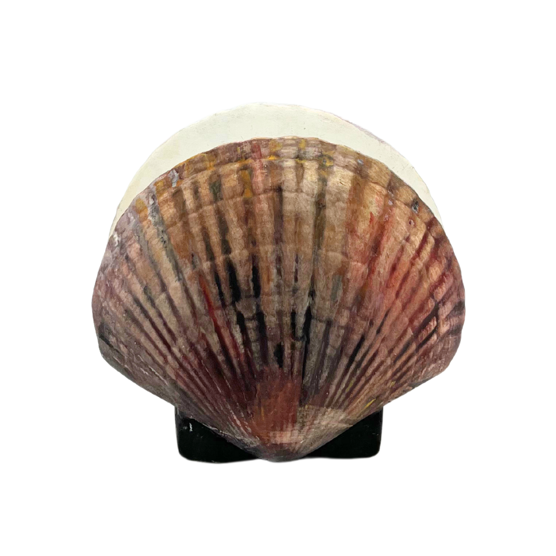 ceramic scallop napkin holder