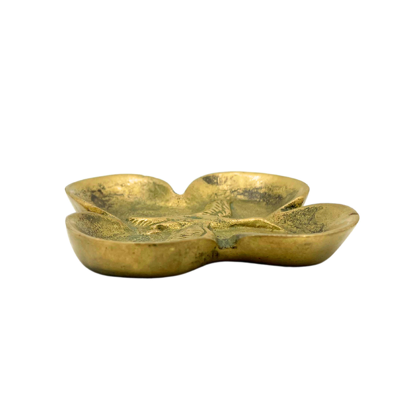 vintage brass duck motif dish/ashtray