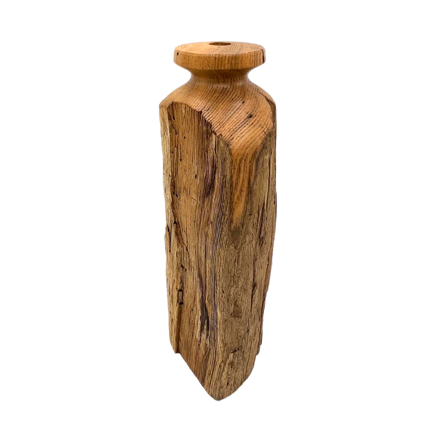 vintage firewood vase
