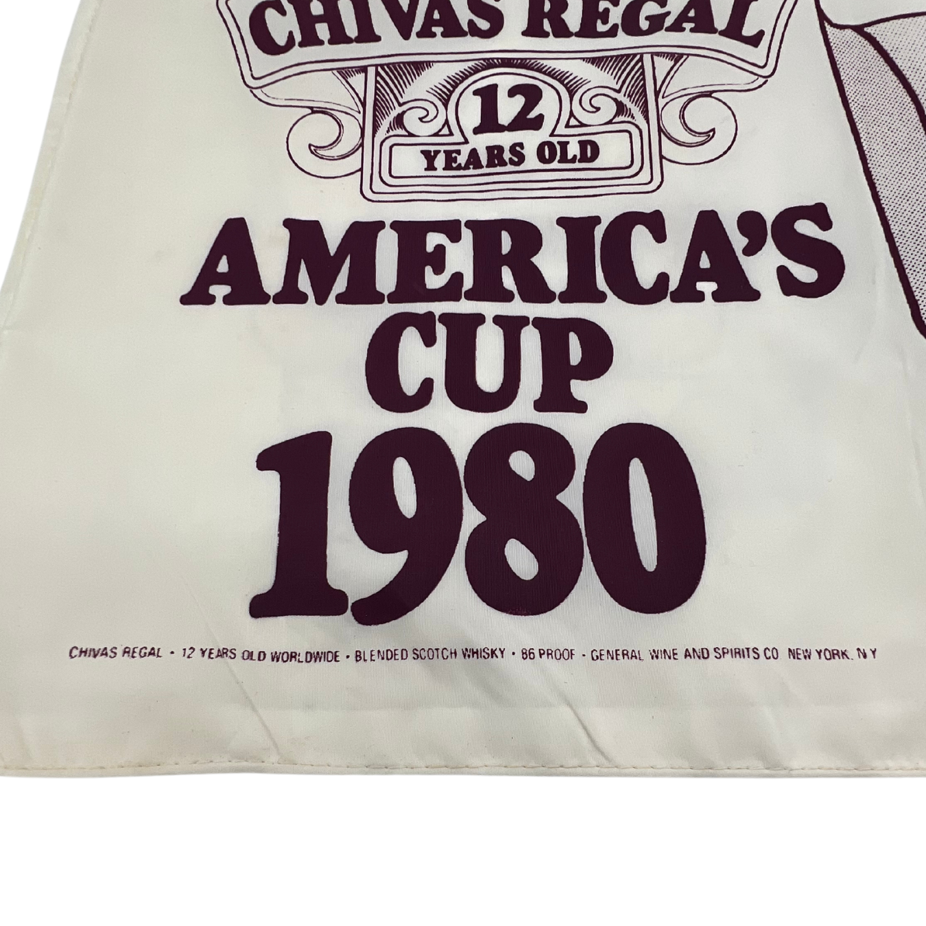1980 Chivas Regal America's Cup burgee