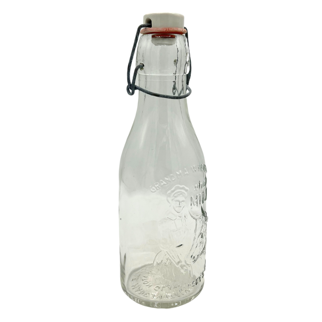 vintage Wheaton glass milk bottle