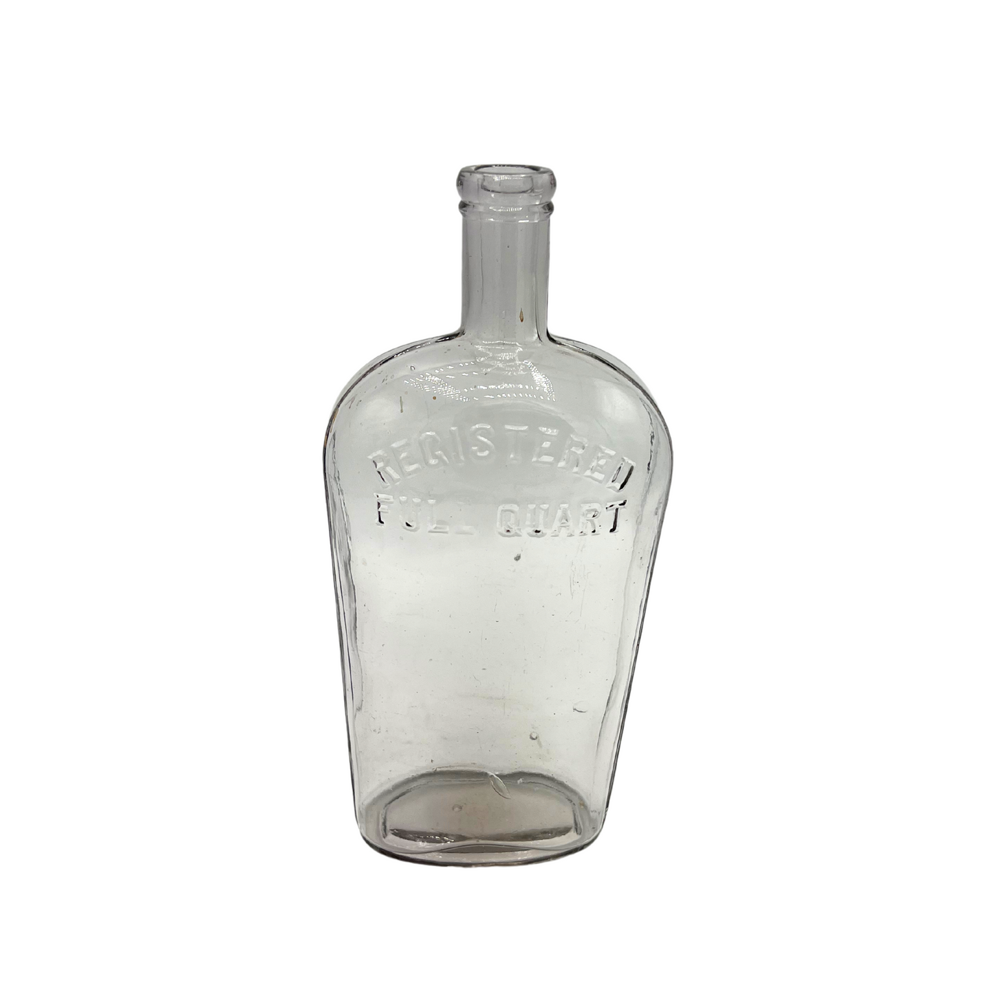 antique Registered Full Quart bottle