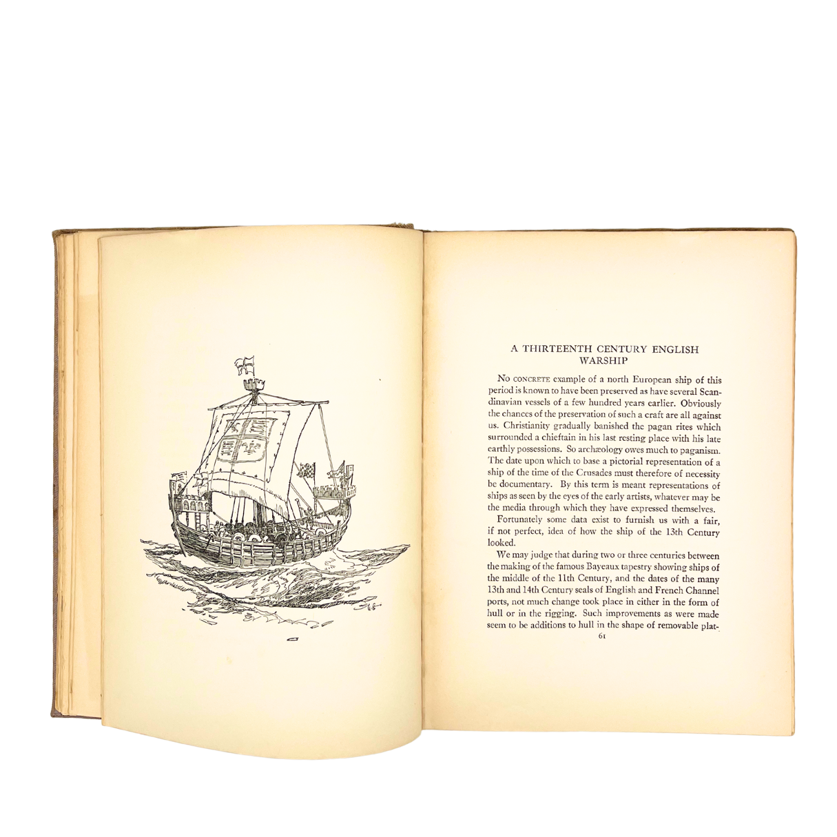 1924 book: The Book of Old Ships