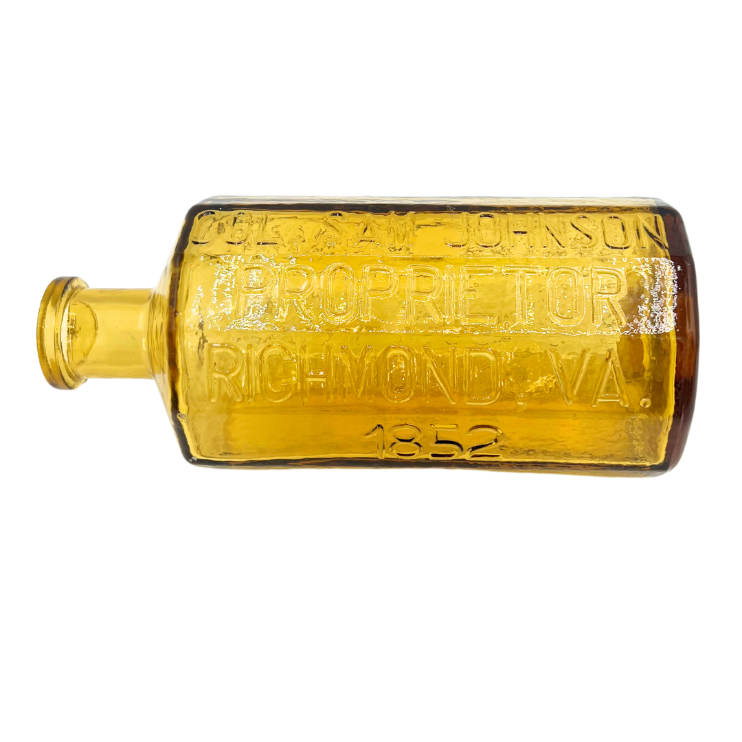 antique Indian vegetable jaundice bitters bottle