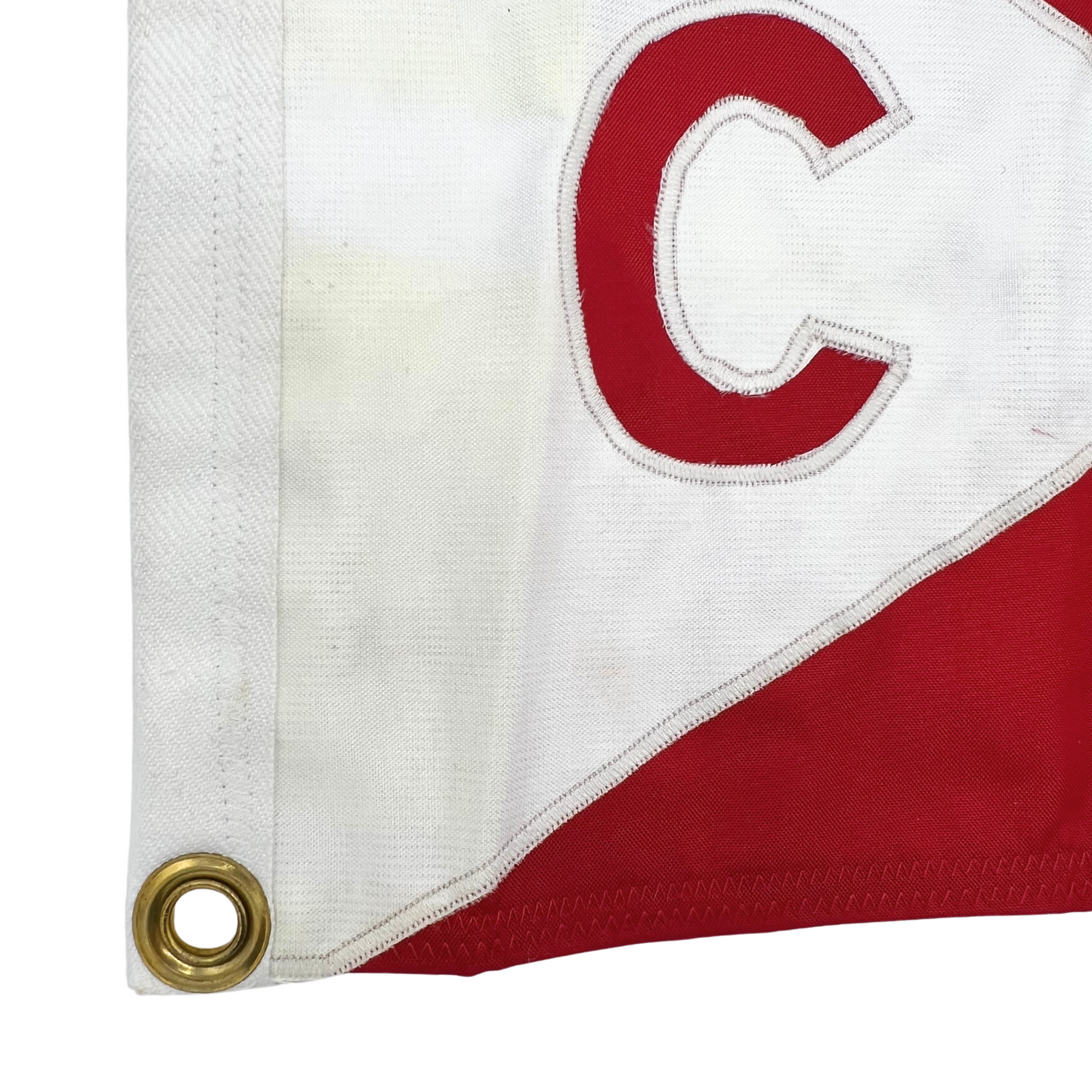 red and white "C" burgee