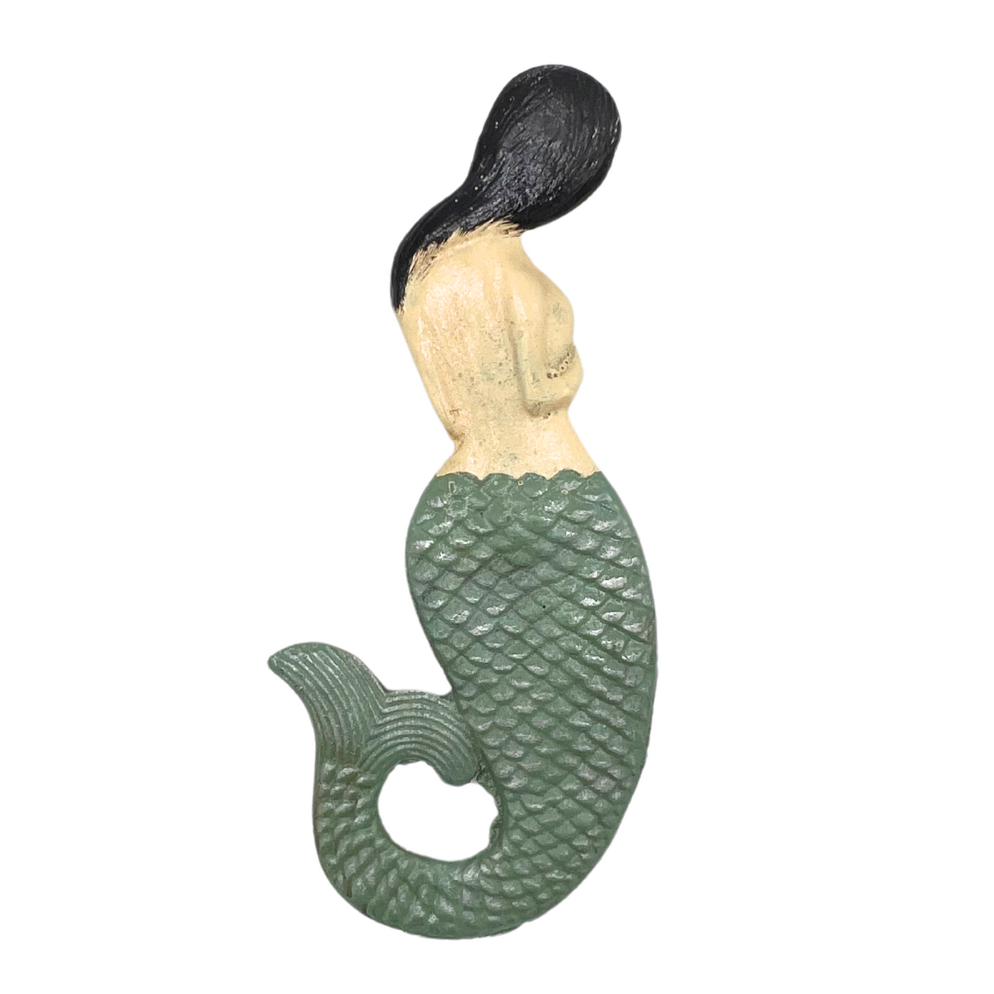 cast iron mermaid bottle opener