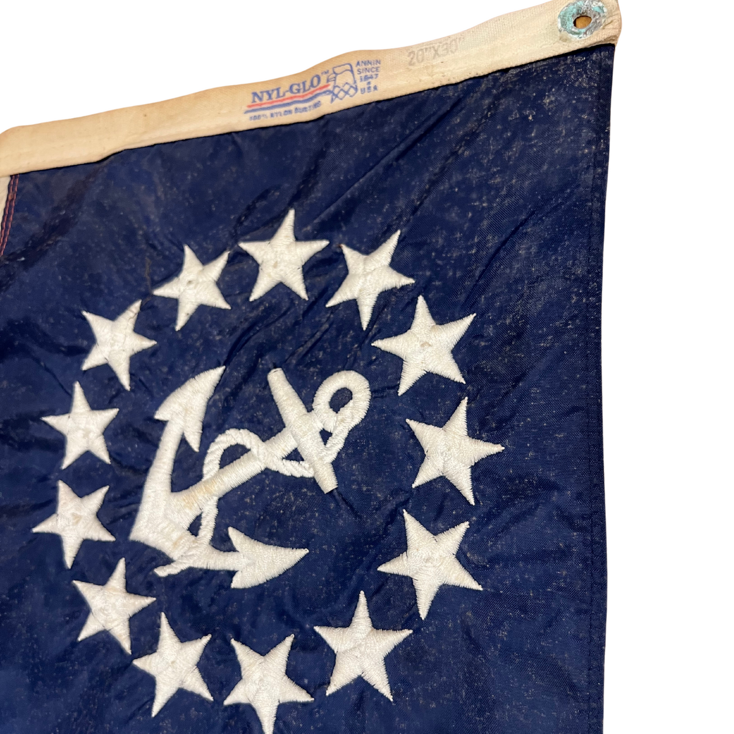 weathered yacht ensign flag