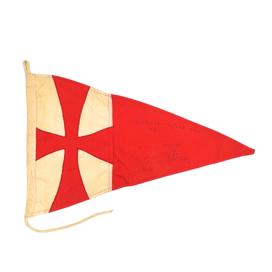 Monte Real Yacht Club burgee from the Discovery Race