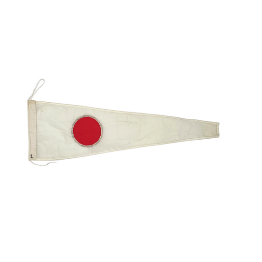vintage nautical signal flag - number 1