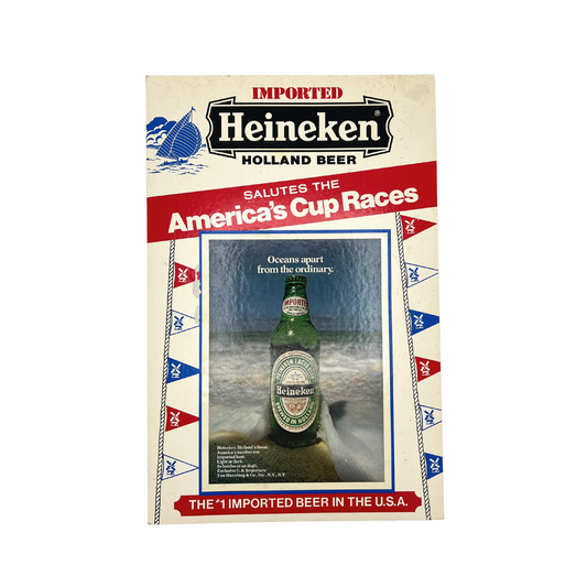 vintage Heineken America's Cup poster