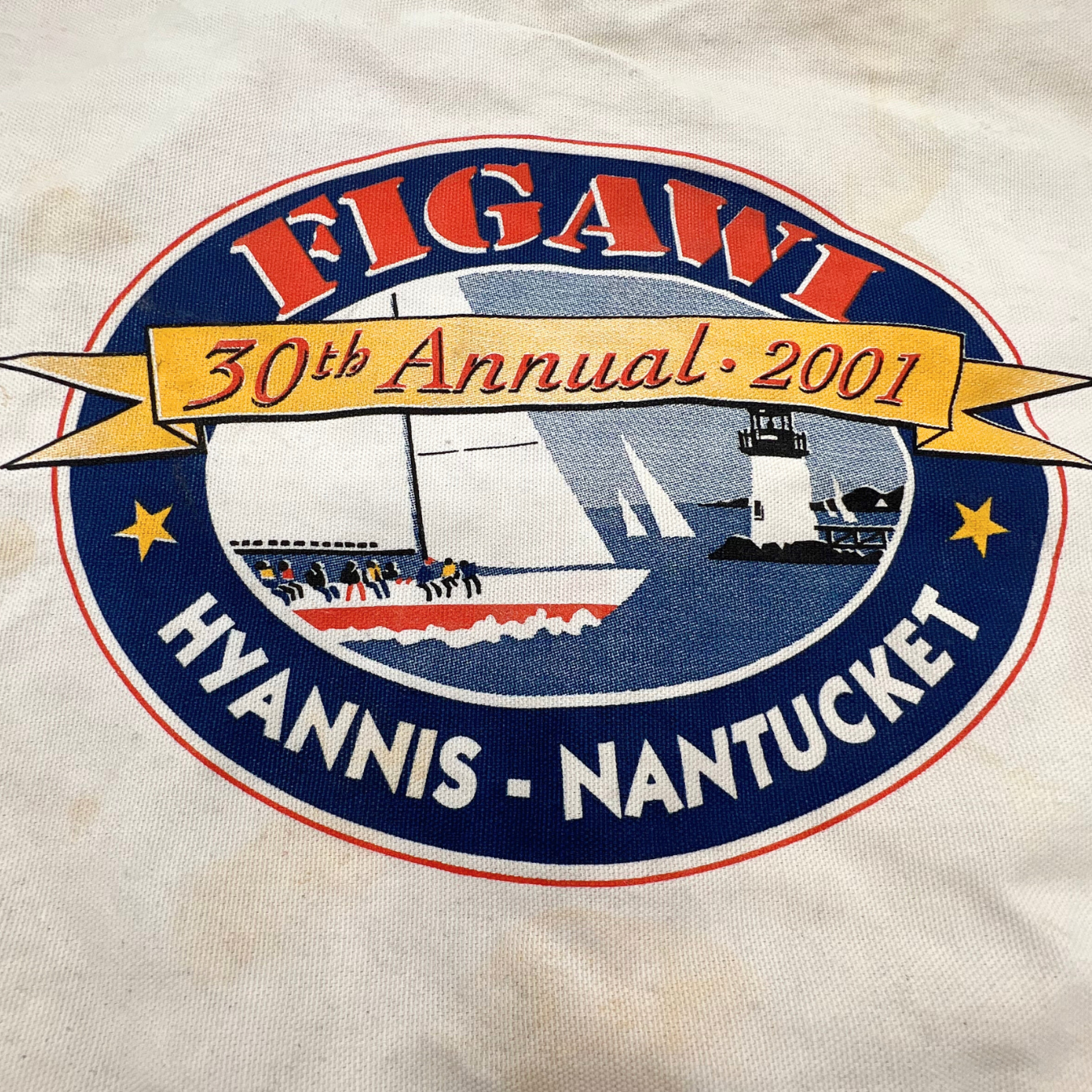 2001 cotton Figawi burgee