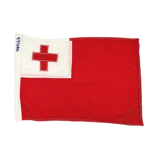 vintage cotton Tonga courtesy flag