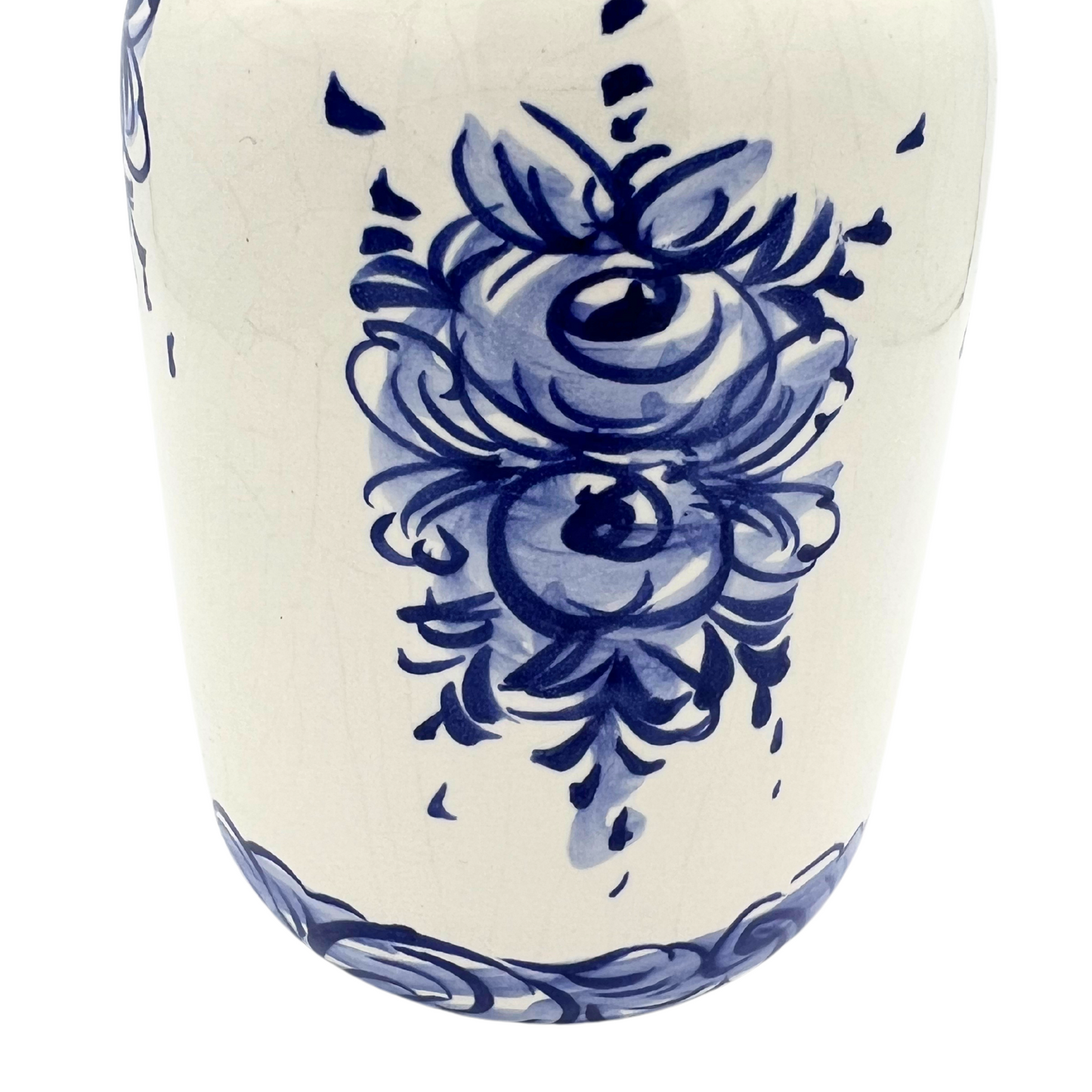 1947 hand-painted vase