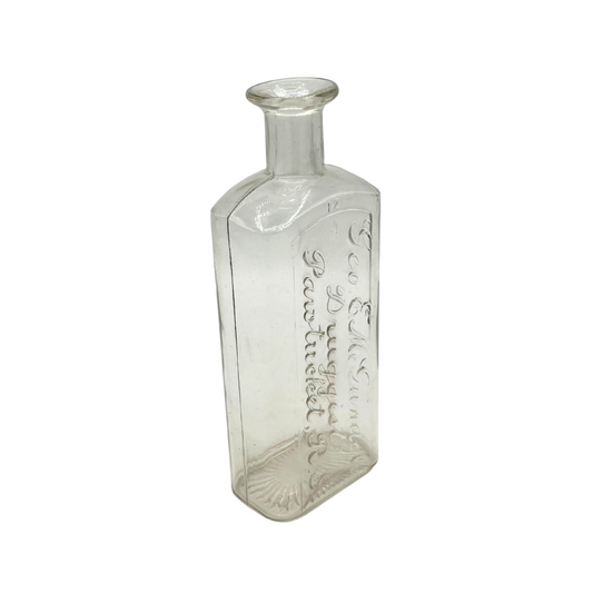 antique Pawtucket, Rhode Island druggists bottle