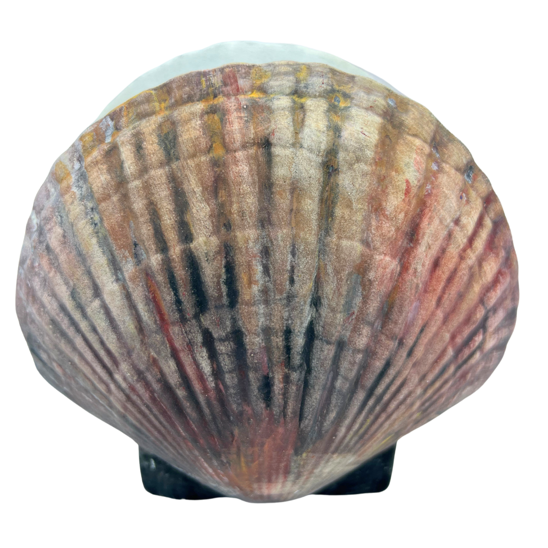 ceramic scallop napkin holder