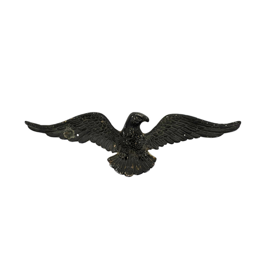vintage cast iron eagle wall hanging